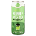 Evergreen Matcha Flavor Bubble Milk Tea with Boba Pearls
