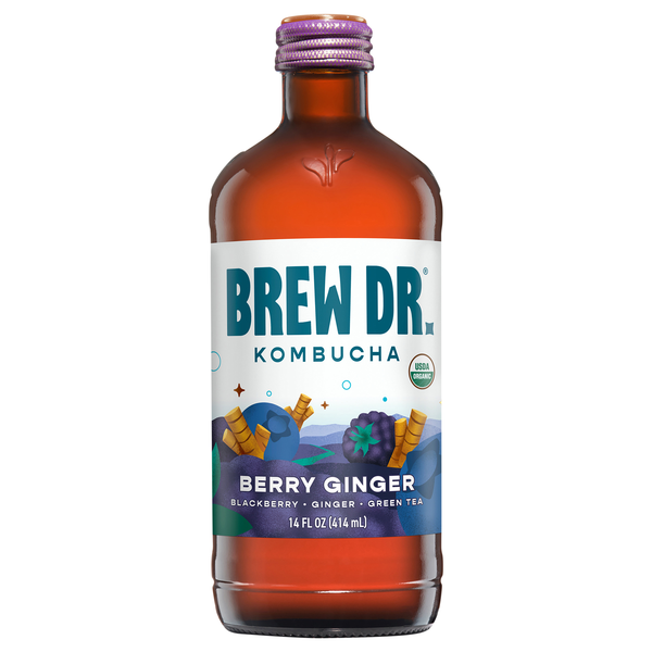 Brew Dr. Organic Blackberry Trails Kombucha