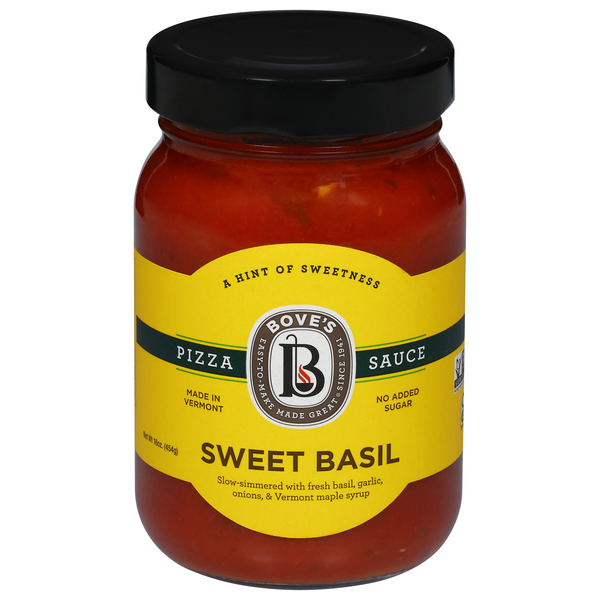 Bove's Sweet Basil Pizza Sauce