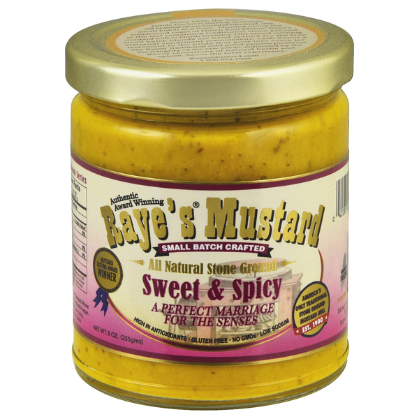 Raye's Sweet & Spicy Stone Ground Mustard