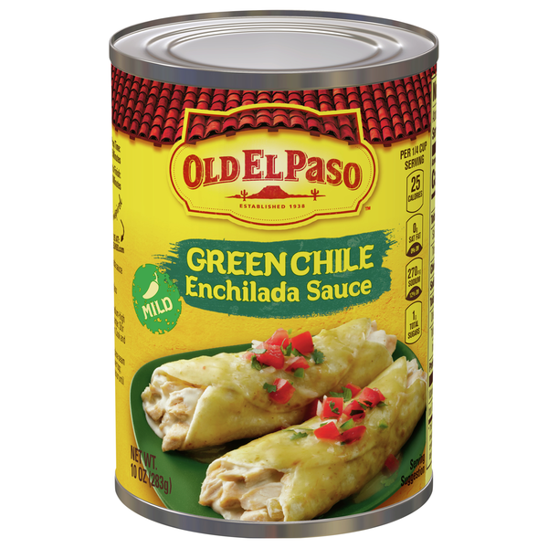 Old El Paso Mild Green Chile Enchilada Sauce