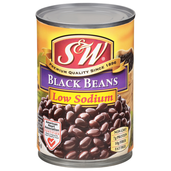 Save on S&W Black Beans Low Sodium Order Online Delivery Food Lion