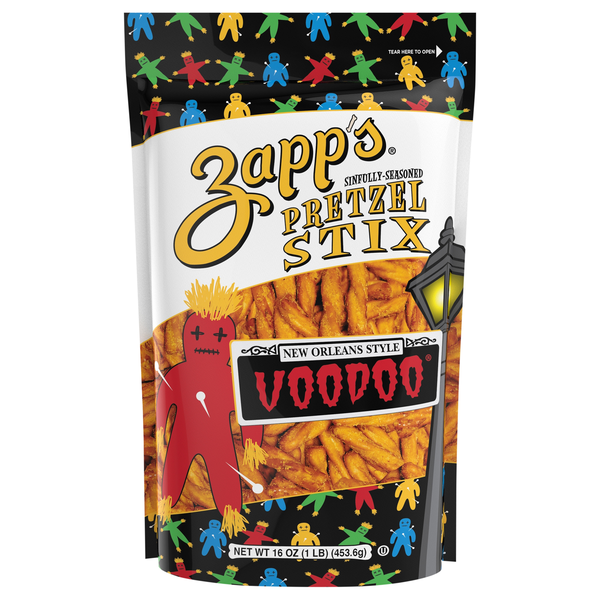 Zapp's New Orleans Style Voodoo Flavored Pretzel Stix