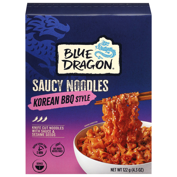 Blue Dragon Korean BBQ Style Saucy Noodles