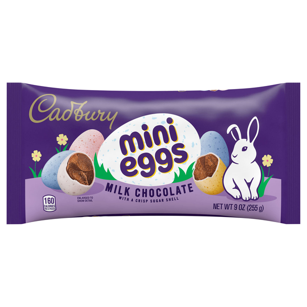 Cadbury Mini Eggs Milk Chocolate with Crisp Shell Easter Candy