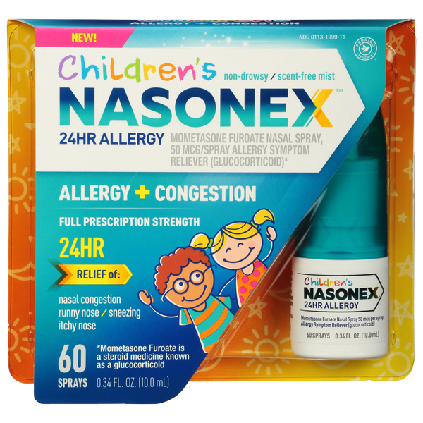 Save on Children's Nasonex 24 Hour NonDrowsy Allergy + Congestion