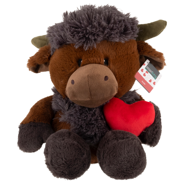 Smart Living Valentine's Day Plush Highland Cow