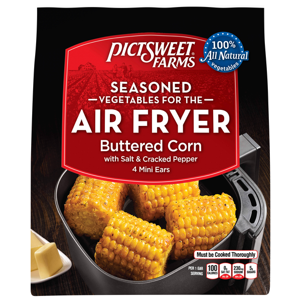 Pictsweet Farms Seasoned Salt & Cracked Pepper Buttered Corn Frozen