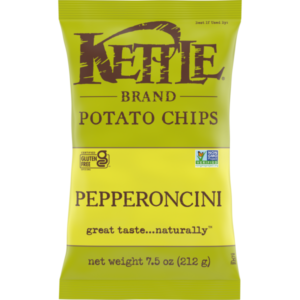 Kettle Brand Gluten Free Pepperoncini Potato Chips