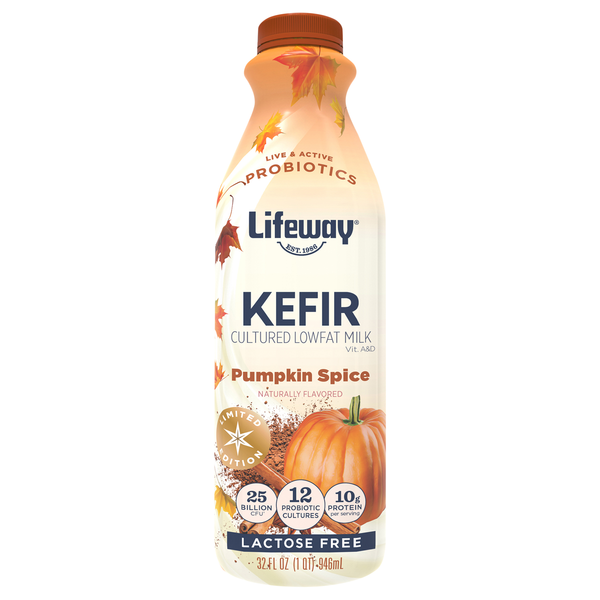 Lifeway Lowfat Pumpkin Spice Kefir