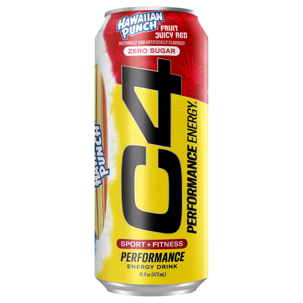 C4 Performance Hawaiian Punch Fruit Juicy Red Energy Drink