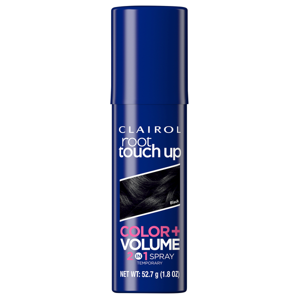 Clairol Root Touch Up 2 in 1 Temporary Color + Volume Spray Black