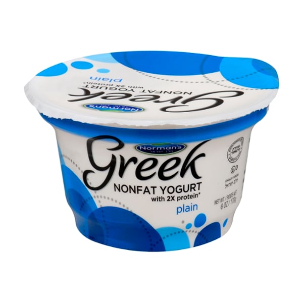 Norman's Greek Yogurt Plain Non Fat