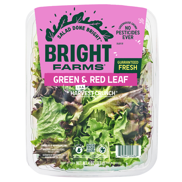 BrightFarms Harvest Crunch Red & Green Leaf Lettuce