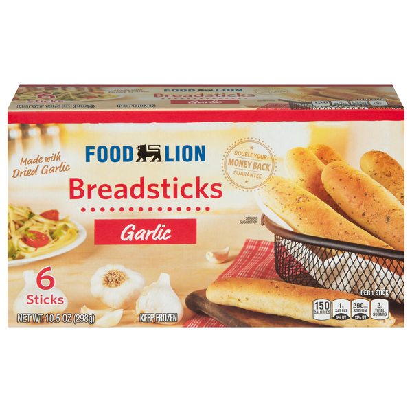 Save on Food Lion Breadsticks Garlic 6 ct Order Online Delivery