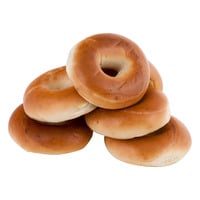 Our Brand Bakery Plain Bagels - 6 ct