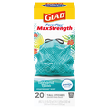 Glad ForceFlex MaxStrength Bahama Bliss Tall Kitchen Trash Bags 13 Gallon