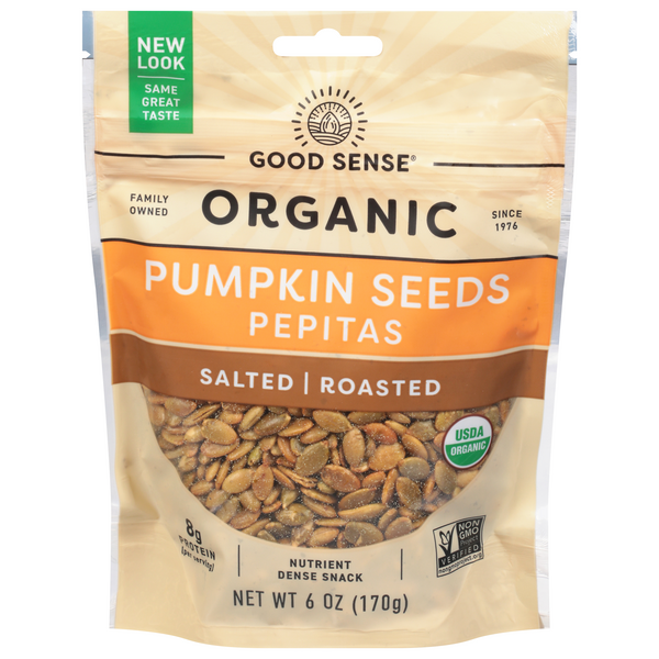 Good Sense Pumpkin Seeds Roasted & Salted Organic