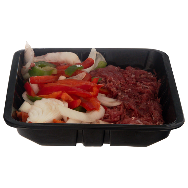 Hannaford Shaved Steak with Peppers & Onions