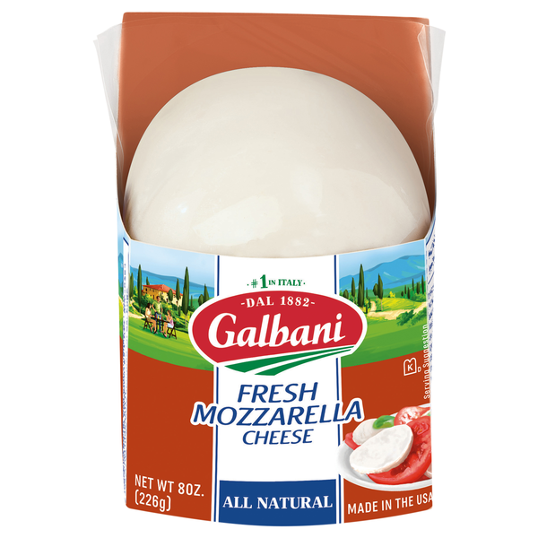 Galbani All Natural Fresh Mozzarella Cheese Block