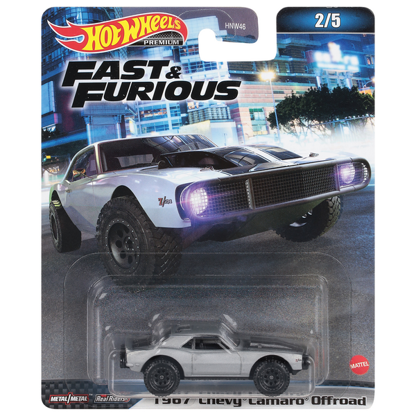 Hot Wheels Premium Fast & Furious 1967 Chevy Camaro Offroad