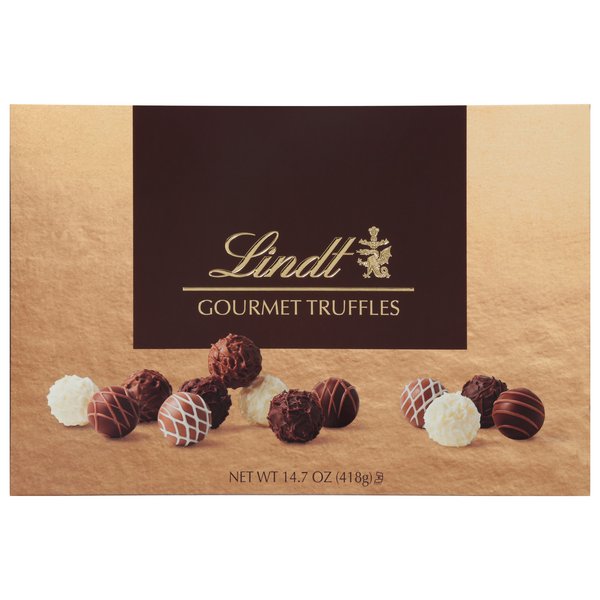Save on Lindt Gourmet Chocolate Candy Truffles Gift Box Order Online Delivery GIANT