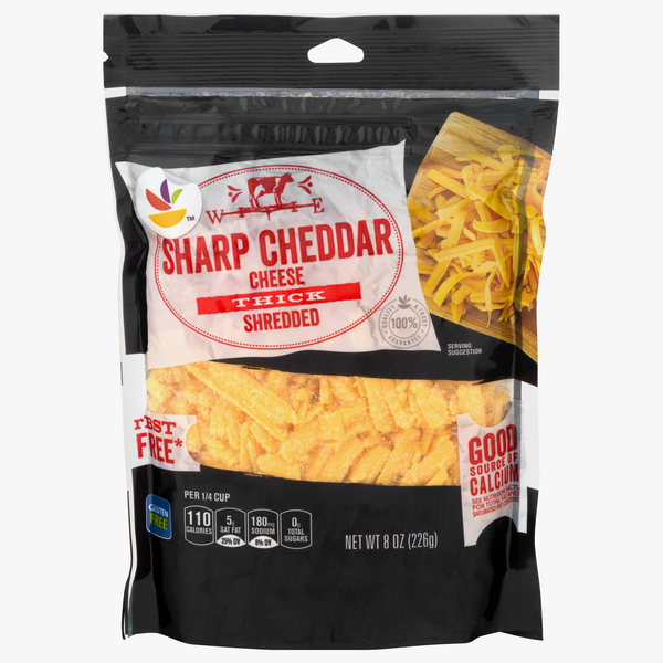 Save on Giant Cheddar Cheese Sharp Thick Shredded Gluten Free Order