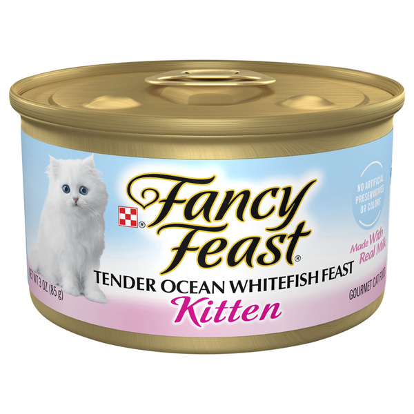 Fancy Feast Gourmet Tender Ocean Whitefish Feast Wet Kitten Food