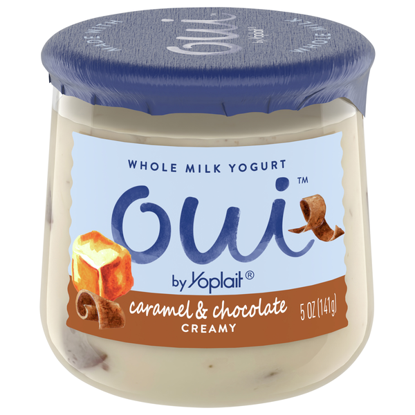 Oui by Yoplait Whole Milk Creamy Chocolate & Caramel Yogurt