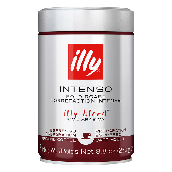 Illy Intenso Espresso Bold Roast Ground Coffee