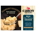 Cabot Farmers' Reserved Macaroni & Cheese Mild Super Premium Cheddar