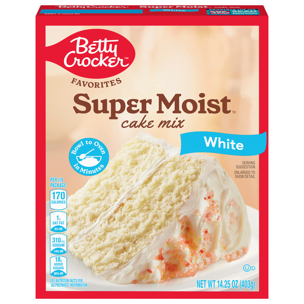 Betty Crocker Favorites Super Moist White Cake Mix