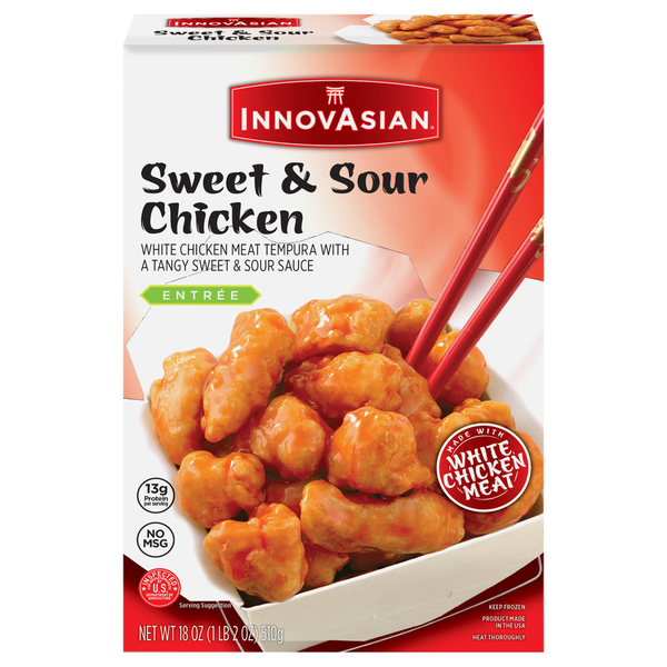 InnovAsian Sweet & Sour Chicken Entree Frozen Meal