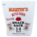 Martin's Kettle-Cook'd Potato Chips Snack Sack Bags - 14 ct