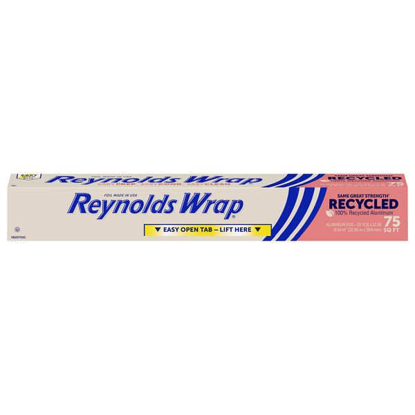 Reynolds Wrap Recycled Aluminum Foil 12 Inch Wide