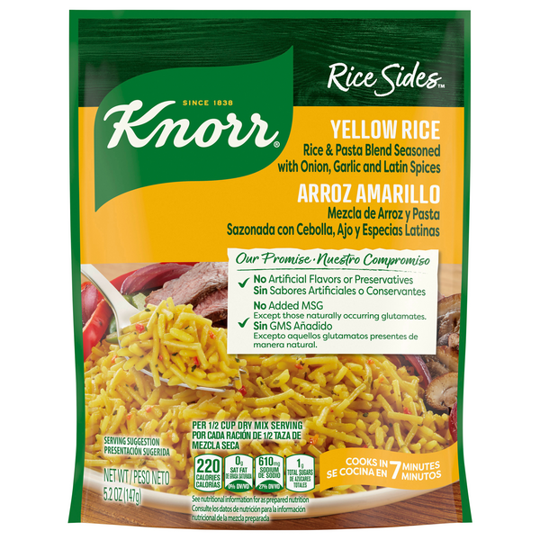 Save on Knorr Fiesta Sides Yellow Rice Order Online Delivery Stop & Shop