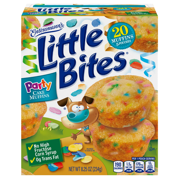 Entenmann's Little Bites Party Cake Mini Muffins - 5 ct