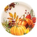Smart Living Harvest Dinner Plates Pumpkins 8.75 Inch