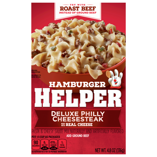 Save on Hamburger Helper Deluxe Philly Cheesesteak Order Online