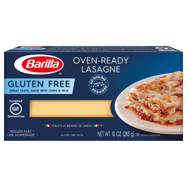 Save on Barilla Gluten Free OvenReady Corn & Rice Blend Lasagne Pasta Order Online Delivery GIANT