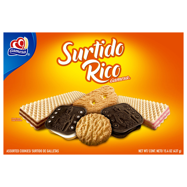 Gamesa Surtido Rico Assorted Cookies