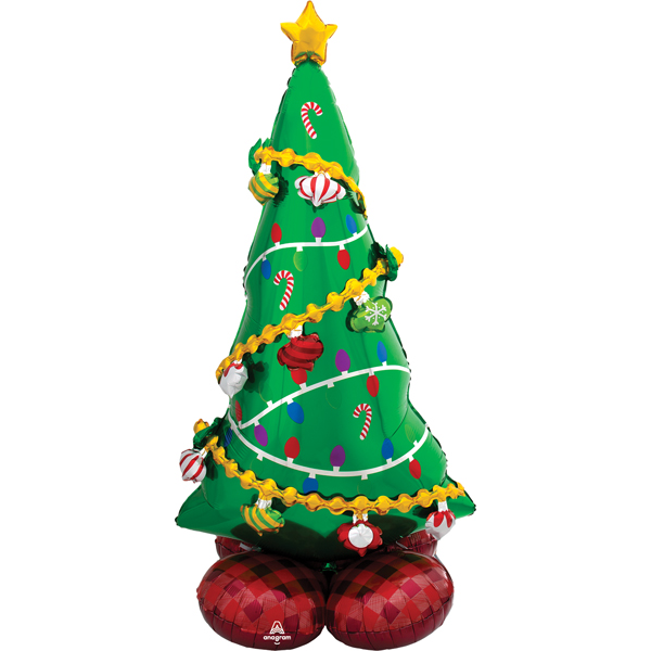 AirLoonz Christmas Tree Decorative Air-Filled Balloon