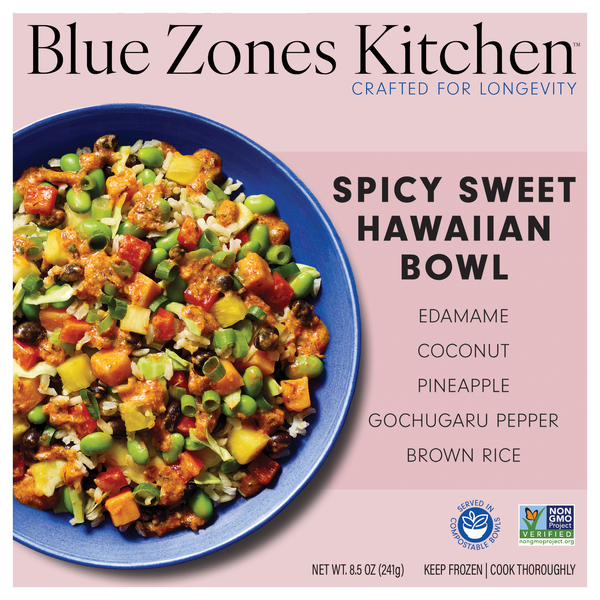 Blue Zones Kitchen Spicy Sweet Hawaiian Bowl Frozen