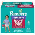 Pampers Cruisers 360 Size 4 Baby Diapers 22-37 lb
