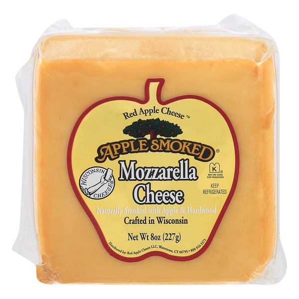 Apple Smoked Mozzarella Cheese Block