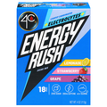 4C Energy Rush Hydration/Electrolyte Variety Pack Drink Mix Packets - 18ct