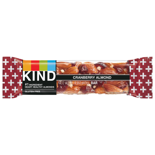 KIND Gluten Free Cranberry Almond Bar