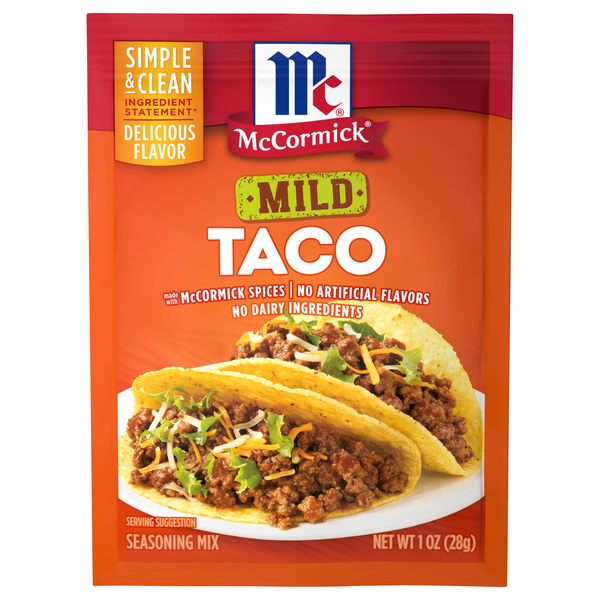 McCormick Mild Taco Seasoning Mix Packet