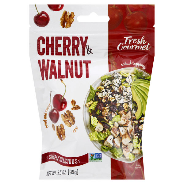 Save on Fresh Gourmet Cherry & Walnut Salad Toppings Order Online