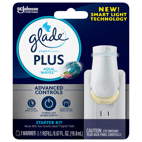 Save on Glade plugIns Scented Oil Plus Starter Kit Aqua Waves Order